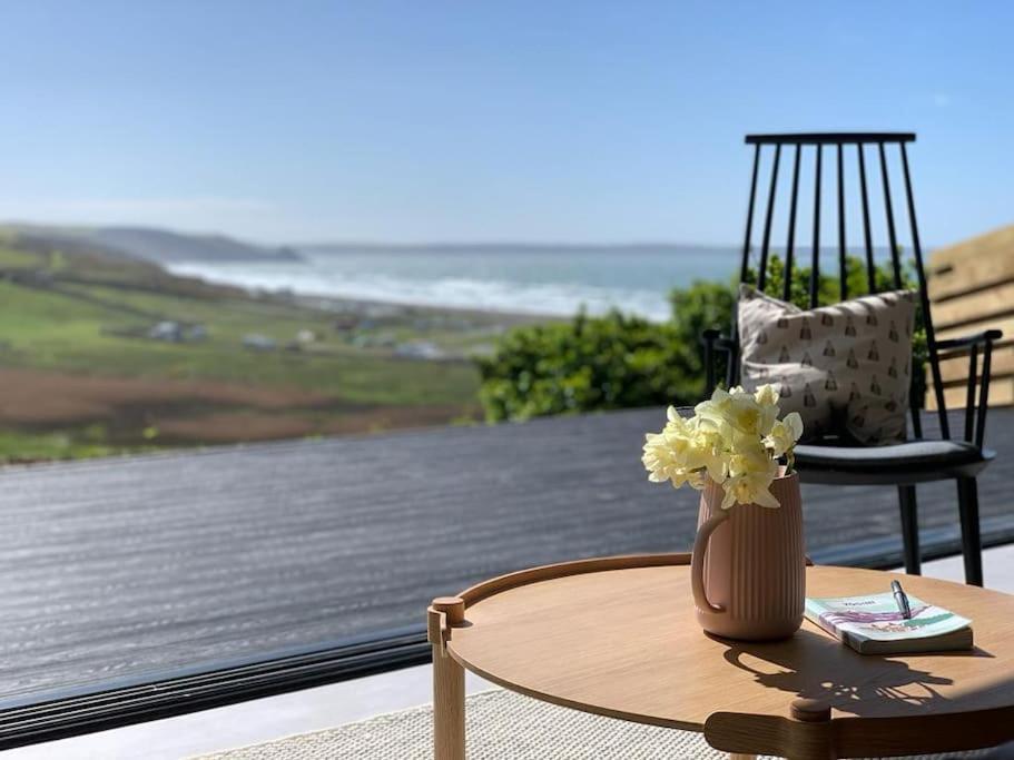 Subterranean Studio With Panoramic Costal Views And Sauna Newgale Dış mekan fotoğraf