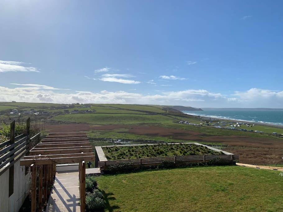 Subterranean Studio With Panoramic Costal Views And Sauna Newgale Dış mekan fotoğraf